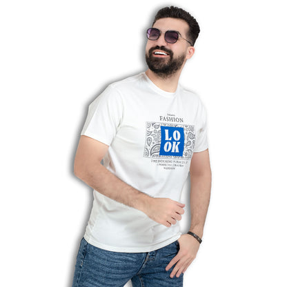 تيشرت روند قطن مطبوع