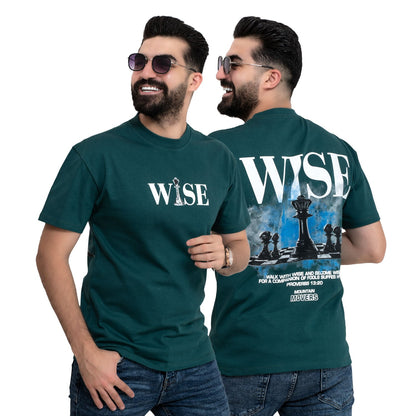 Men's clothing 24SM-7-9-7840-35-تيشيرت أوفر سايز روند – قطن بوليفار Cotton T-shirt, تيشرت روند, تيشرت قطن  Pukkastyle ملابس رجالي