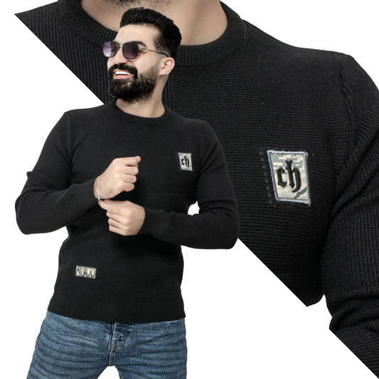 بلوفر -  ["Pullover","Pullover Woll knitwear","\u0628\u0644\u0648\u0641\u0631"] - 24wm-45-4-707-بلوفر-صوف-روند  - Pukkastyle تسوق ملابس رجالي اونلاين - Online shopping Men's Clothes