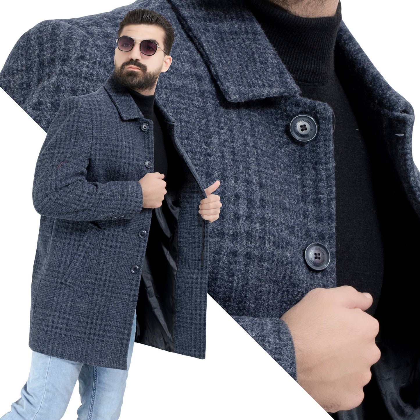 25WM-62-3-998-هاف بالطو جوخ