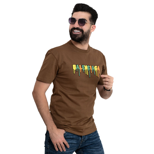 Men's clothing 24SM-7-9-7872-19-تيشيرت أوفر سايز روند – قطن بوليفار Cotton T-shirt, تيشرت روند, تيشرت قطن  Pukkastyle ملابس رجالي