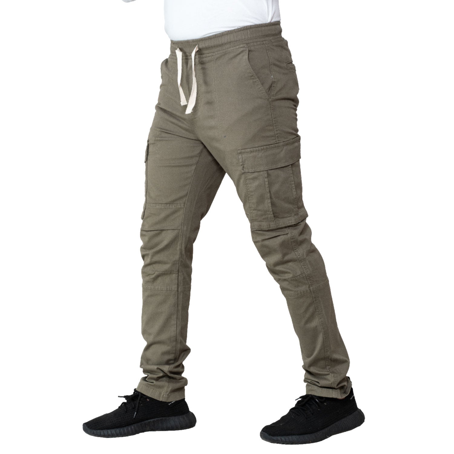 Men's clothing 24GM-9-8-630-48-سويت بانتس كارجو - شروال - جبردين Gabardine, sweatpants, جبردين, سويت بانتس  Pukkastyle ملابس رجالي