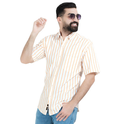 قميص نص كم -  ["Half-Sleeve","Half-Sleeve-Shirt","linen","Men's-Shirt","\u0642\u0637\u0646","\u0642\u0645\u064a\u0635 \u0646\u0635 \u0643\u0645","\u0642\u0645\u064a\u0635-\u0631\u062c\u0627\u0644\u064a","\u0643\u062a\u0627\u0646"] - 26SM-40-10-2602-قميص نص كم قطن مقلم  - Pukkastyle تسوق ملابس رجالي اونلاين - Online shopping Men's Clothes