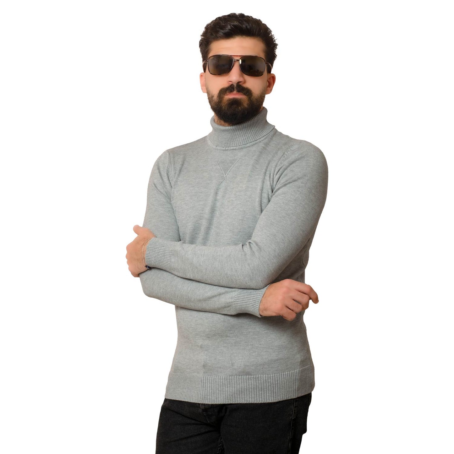 Men's clothing 23WM-27-4-102-2-هاي كول صوف- Pullover Woll knitwear, بلوفر  Pukkastyle ملابس رجالي