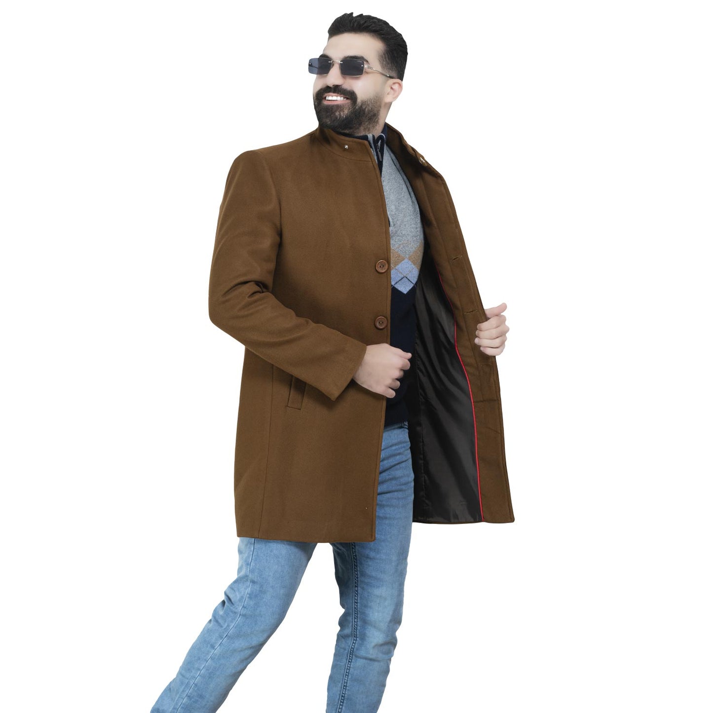 26WM-64-3-2601-هاف بالطو جوخ