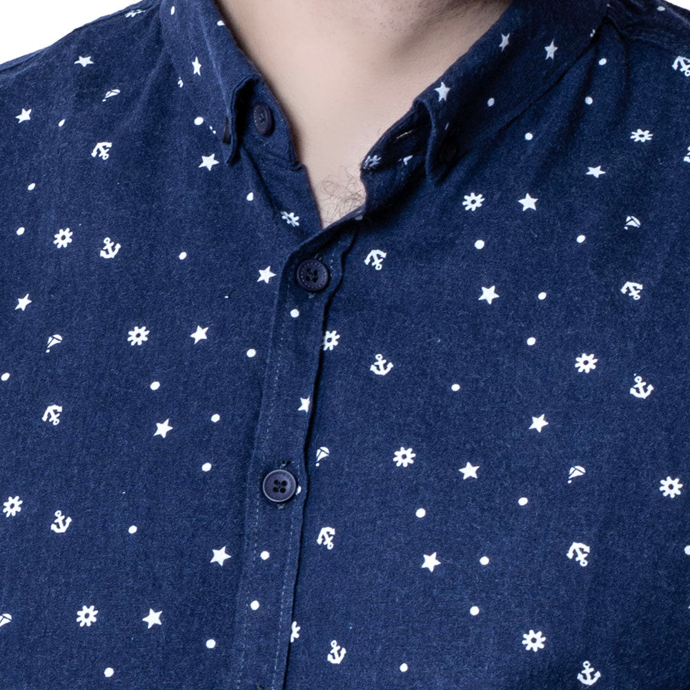 قميص نص كم -  ["Half-Sleeve","Half-Sleeve-Shirt","linen","Men's-Shirt","\u0635\u064a\u0641\u064a \u0623\u062e\u0631 \u0642\u0637\u0639\u0647","\u0642\u0637\u0646","\u0642\u0645\u064a\u0635 \u0646\u0635 \u0643\u0645","\u0642\u0645\u064a\u0635-\u0631\u062c\u0627\u0644\u064a","\u0643\u062a\u0627\u0646"] - 22SM-23-10-1-4-قميص قطن منقوش باكمام قصيره  - Pukkastyle تسوق ملابس رجالي اونلاين - Online shopping Men's Clothes