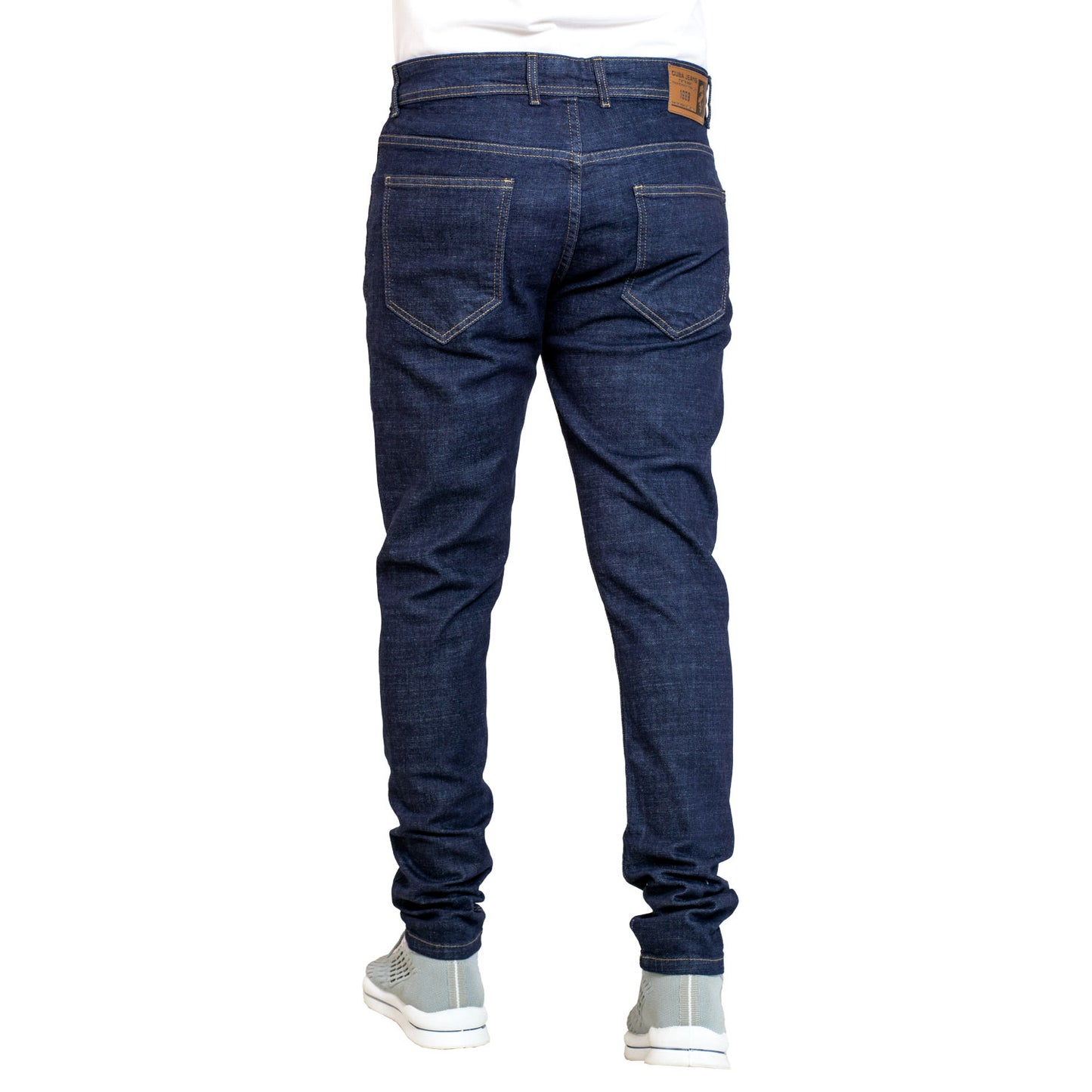 Men's clothing 24GM-9-1-233481-4-بنطلون جينز خام  كحلي - فولكان Jeans-Pant, بنطلون, بنطلون جينز  Pukkastyle ملابس رجالي