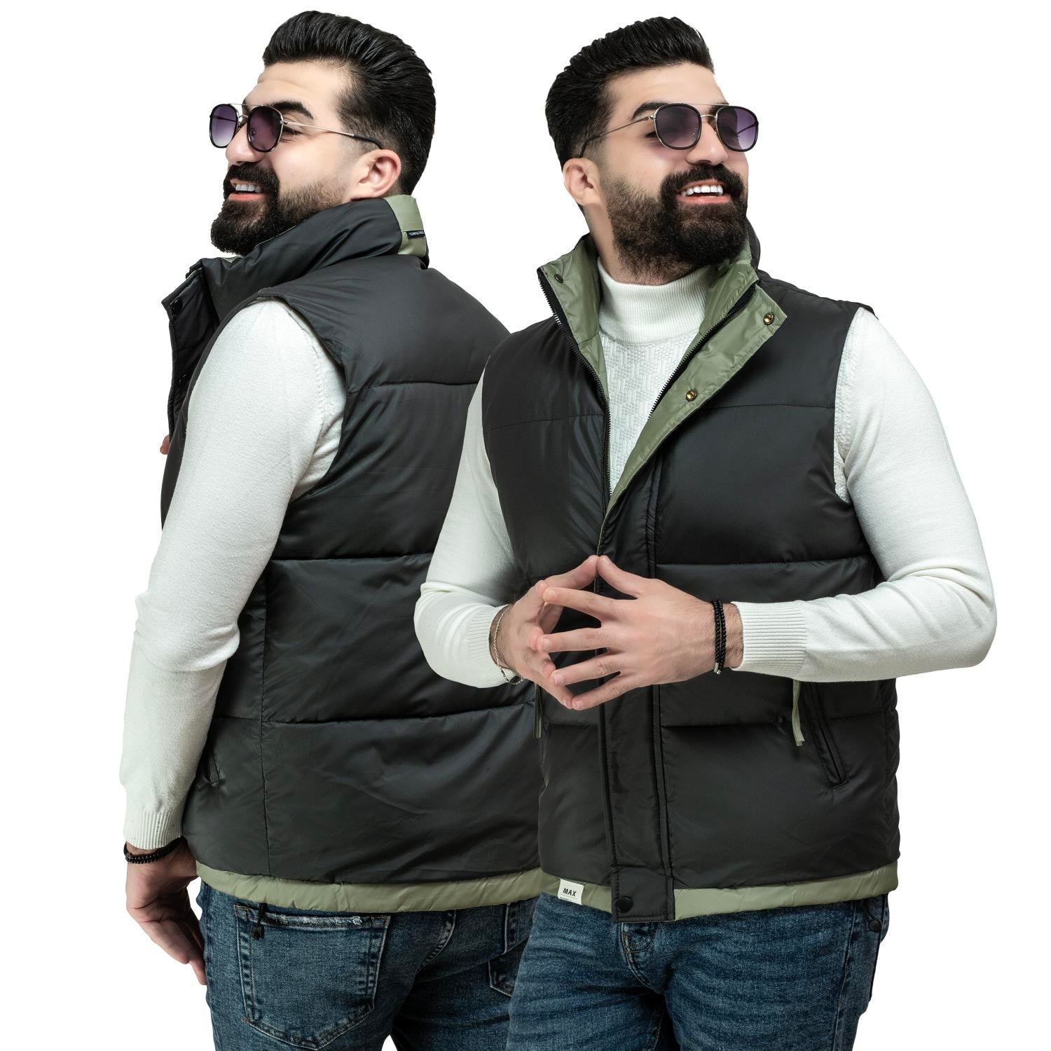 جاكيت -  ["Vest","waterproof","\u0641\u064a\u0633\u062a","\u0648\u062a\u0631 \u0628\u0631\u0648\u0641"] - 24WM-48-3-2335-فيست مستورد وتر بروف  - Pukkastyle تسوق ملابس رجالي اونلاين - Online shopping Men's Clothes