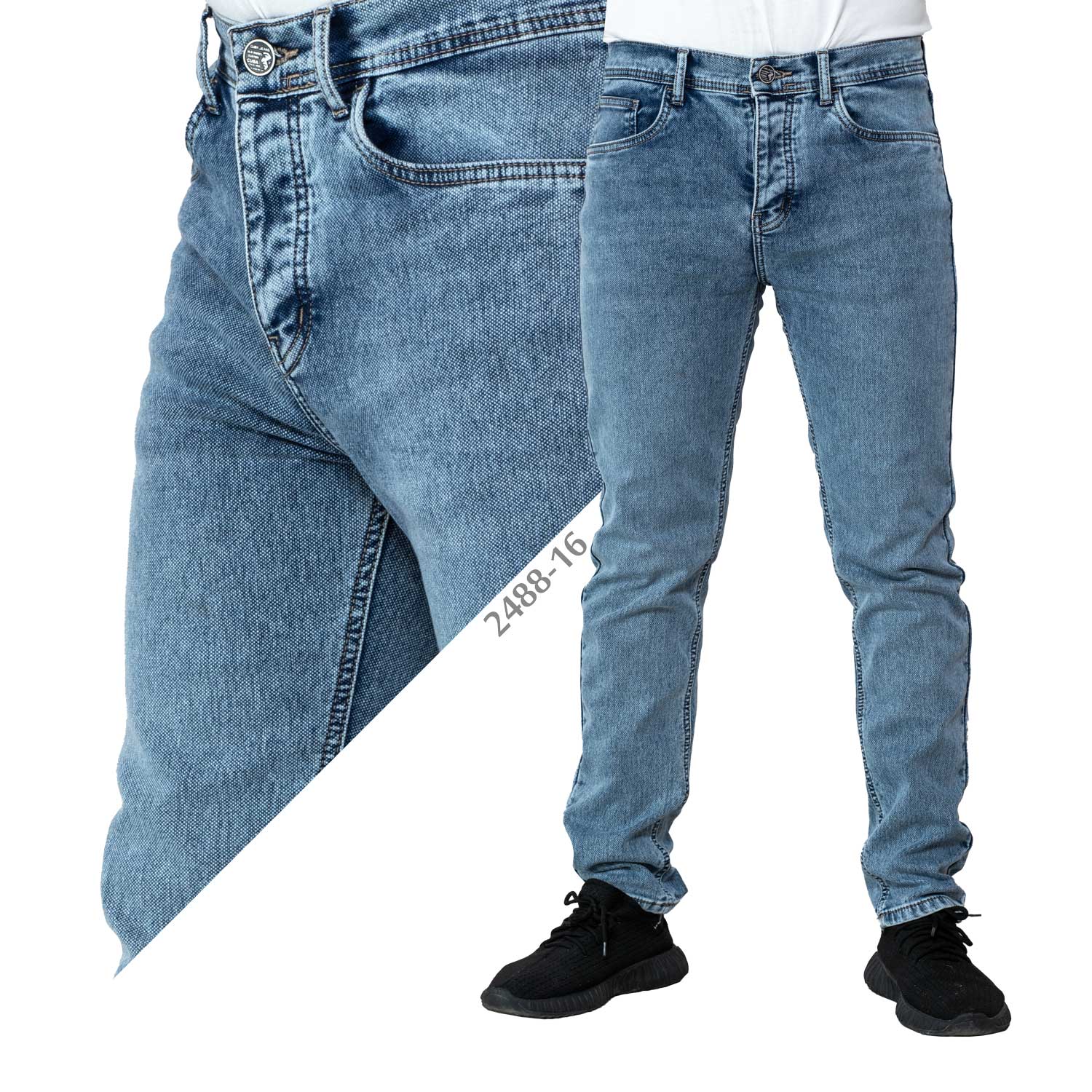 Men's clothing 24GM-9-1-2488-16-بنطلون جينز Jeans-Pant, بنطلون, بنطلون جينز  Pukkastyle ملابس رجالي