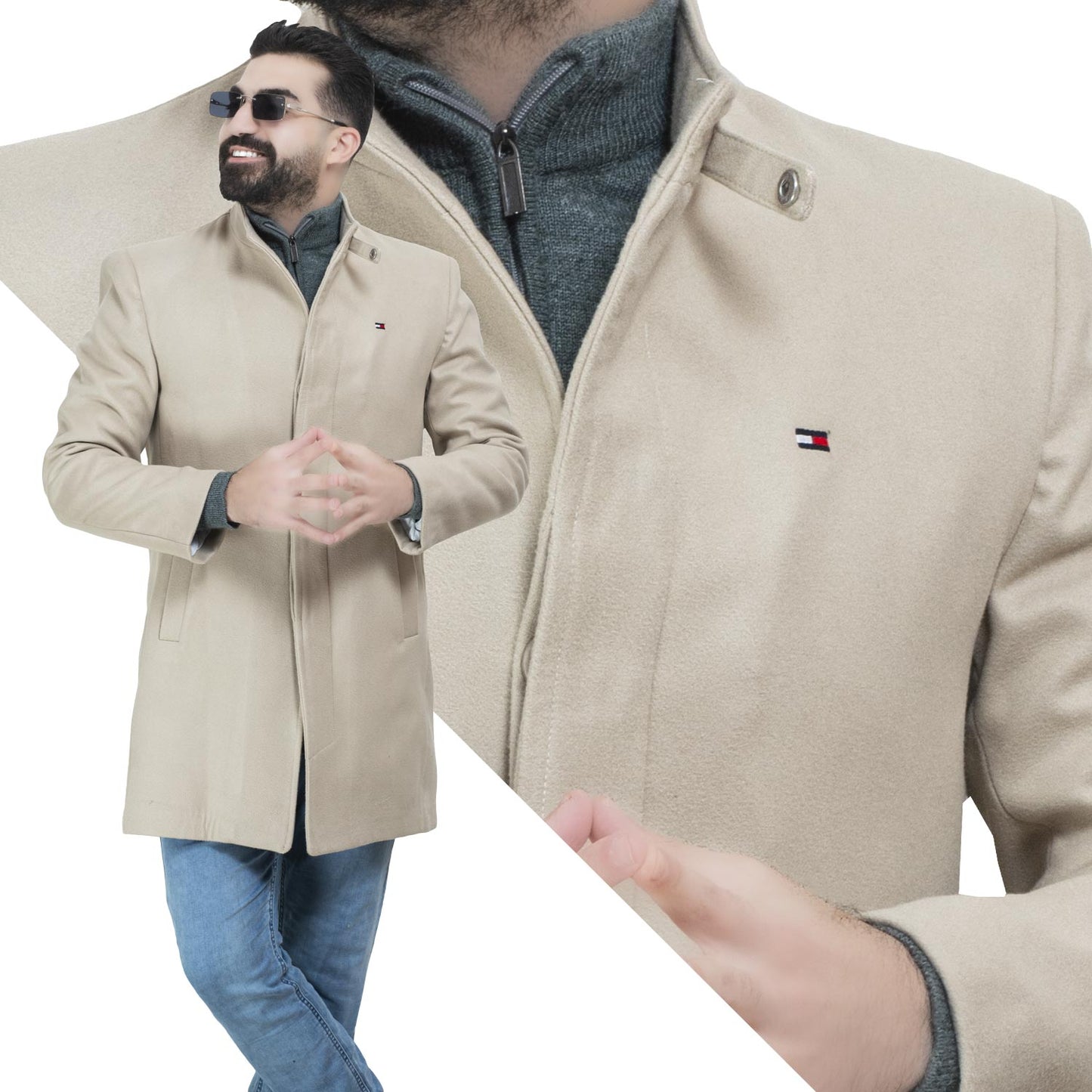 26WM-64-3-2601-هاف بالطو جوخ