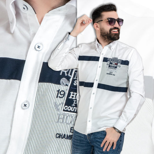 قميص كم طويل -  ["Check Shirt","Gabardine","Long-Sleeve-Shirt","\u062c\u0628\u0631\u062f\u064a\u0646","\u0642\u0645\u064a\u0635 \u0643\u0645 \u0637\u0648\u064a\u0644","\u0643\u0627\u0631\u0648\u0647\u0627\u062a"] - قميص قطن باكمام طويله  - Pukkastyle تسوق ملابس رجالي اونلاين - Online shopping Men's Clothes