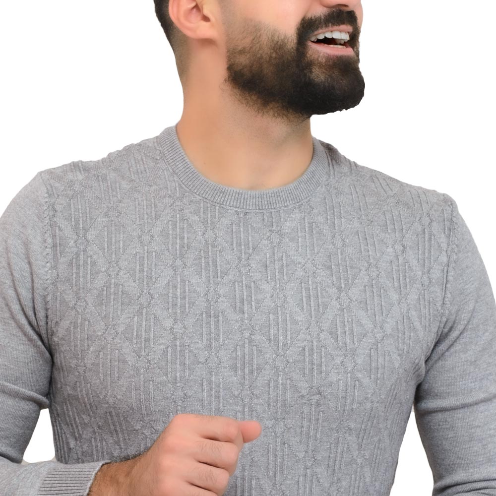 Men's clothing 23WM-25-4-605-3-بلوفر صوف تريكو Pullover Woll knitwear, بلوفر  Pukkastyle ملابس رجالي