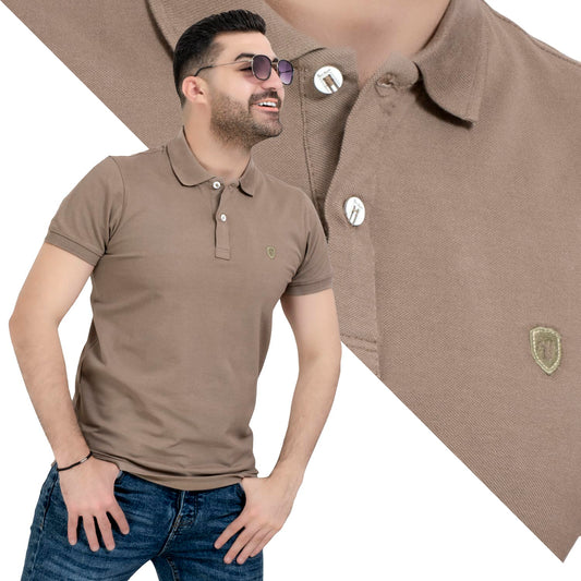 تيشرت بولو -  ["Basic-Shirt","last","Polo-T-Shirt","\u0628\u064a\u0632\u0643","\u062a\u064a\u0634\u0631\u062a \u0628\u0648\u0644\u0648"] - تيشرت بولو قطن بيكا ساده  - Pukkastyle تسوق ملابس رجالي اونلاين - Online shopping Men's Clothes