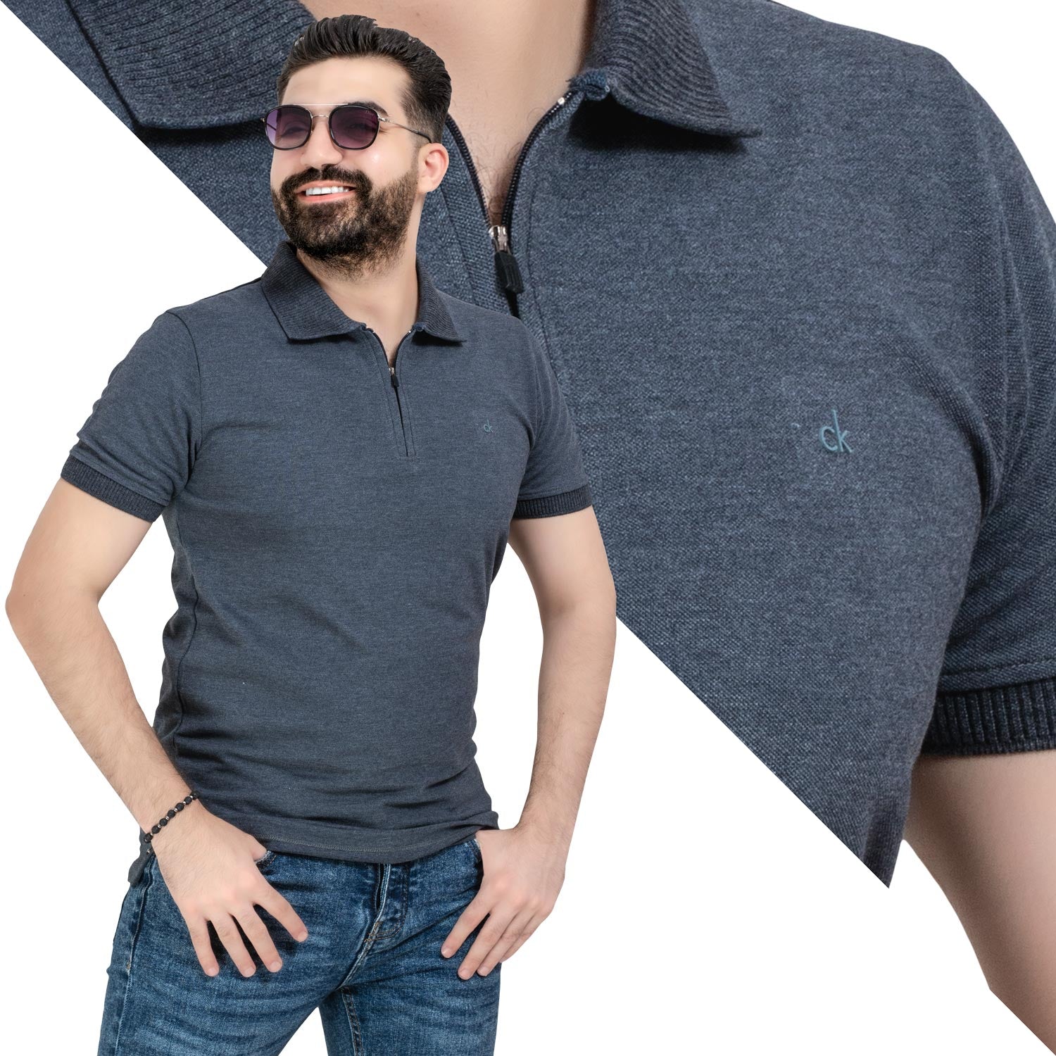 تيشرت بولو -  ["Basic-Shirt","last","Polo-T-Shirt","\u0628\u064a\u0632\u0643","\u062a\u064a\u0634\u0631\u062a \u0628\u0648\u0644\u0648"] - 25SM-31-5-574-تيشرت بولو قطن  - Pukkastyle تسوق ملابس رجالي اونلاين - Online shopping Men's Clothes
