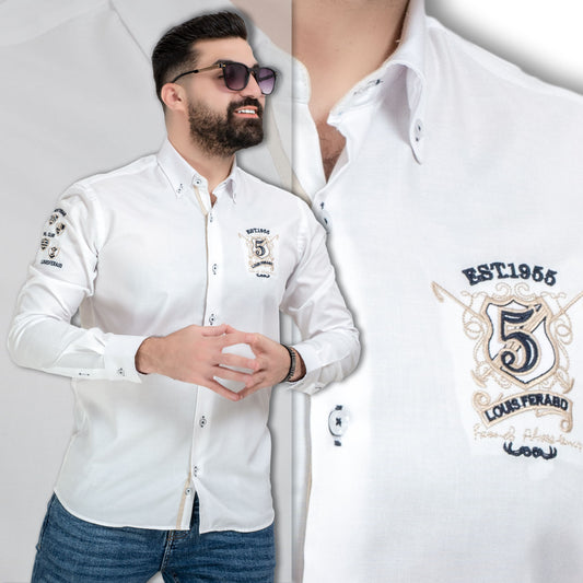 قميص كم طويل -  ["Check Shirt","Gabardine","Long-Sleeve-Shirt","\u062c\u0628\u0631\u062f\u064a\u0646","\u0642\u0645\u064a\u0635 \u0643\u0645 \u0637\u0648\u064a\u0644","\u0643\u0627\u0631\u0648\u0647\u0627\u062a"] - قميص قطن باكمام طويله  - Pukkastyle تسوق ملابس رجالي اونلاين - Online shopping Men's Clothes