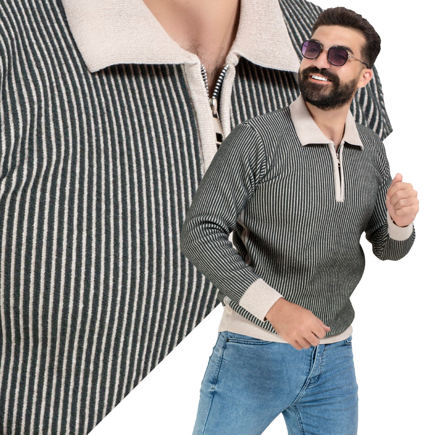 25WM-59-4-389-بلوفر قطيفه بولو