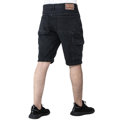 Men's clothing 24SM-41-6-V2401-1-شورت جينز كارجو cargo, Men's Short, شورت, كارجو  Pukkastyle ملابس رجالي