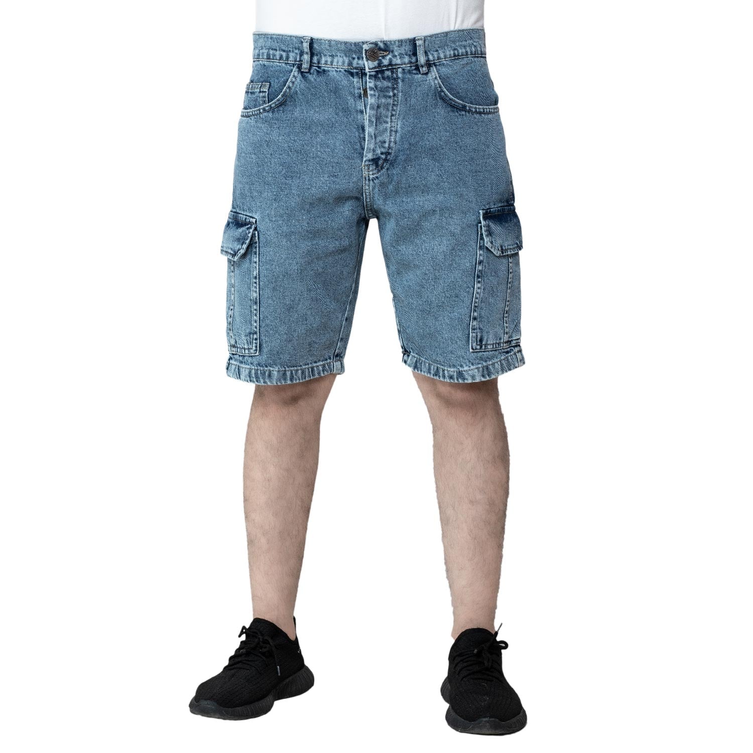 Men's clothing 24SM-41-6-V2401-16-شورت جينز كارجو cargo, Men's Short, شورت, كارجو  Pukkastyle ملابس رجالي