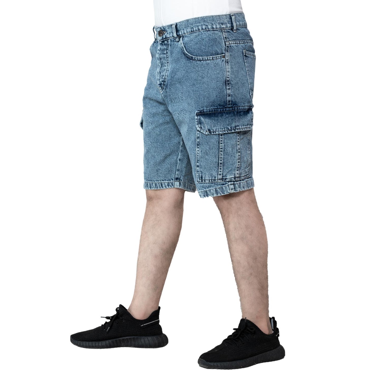 Men's clothing 24SM-41-6-V2401-16-شورت جينز كارجو cargo, Men's Short, شورت, كارجو  Pukkastyle ملابس رجالي