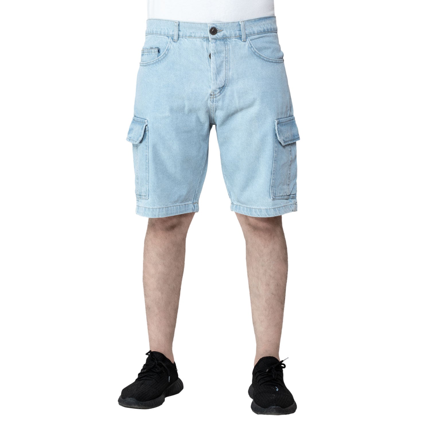 Men's clothing 24SM-41-6-V2401-18-شورت جينز كارجو cargo, Men's Short, شورت, كارجو  Pukkastyle ملابس رجالي