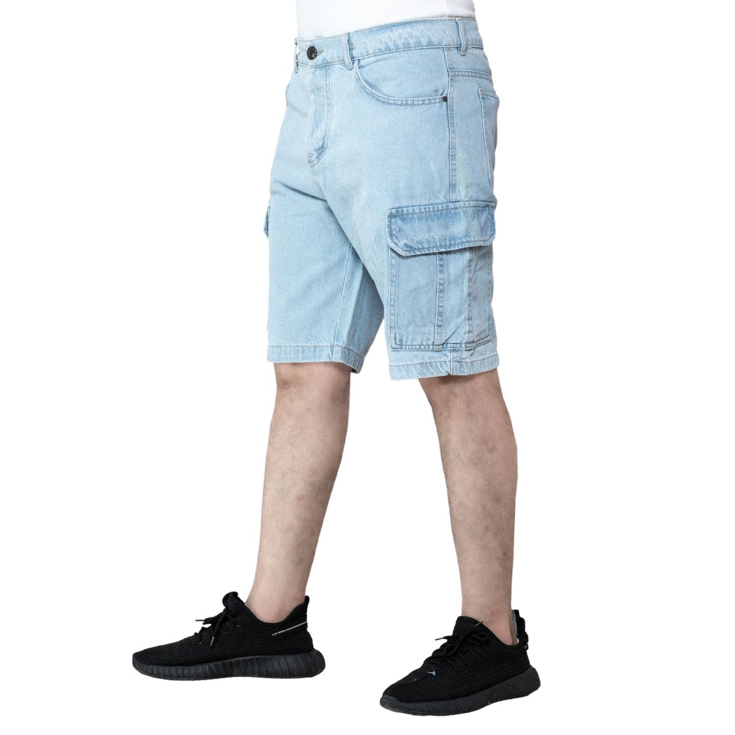 Men's clothing 24SM-41-6-V2401-18-شورت جينز كارجو cargo, Men's Short, شورت, كارجو  Pukkastyle ملابس رجالي