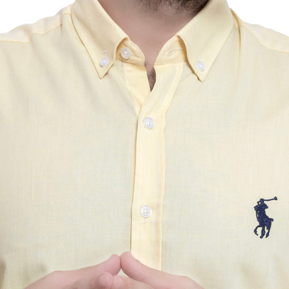قميص كم طويل -  ["linen","Long-Sleeve-Shirt","Plain Shirt","\u0633\u0627\u062f\u0647","\u0642\u0645\u064a\u0635 \u0633\u0627\u062f\u0647","\u0642\u0645\u064a\u0635 \u0643\u0645 \u0637\u0648\u064a\u0644","\u0643\u062a\u0627\u0646"] - 24GM-40-7-P240-قميص باكمام طويله – ساده – خام قطن  - Pukkastyle تسوق ملابس رجالي اونلاين - Online shopping Men's Clothes