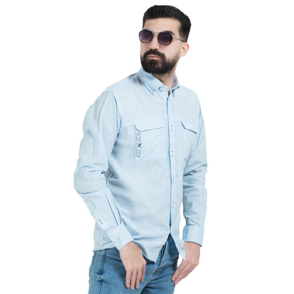 قميص كم طويل -  ["Check Shirt","Gabardine","Long-Sleeve-Shirt","\u062c\u0628\u0631\u062f\u064a\u0646","\u0642\u0645\u064a\u0635 \u0643\u0645 \u0637\u0648\u064a\u0644","\u0643\u0627\u0631\u0648\u0647\u0627\u062a"] - 26SM-44-7-252-قميص بكم كتان  - Pukkastyle تسوق ملابس رجالي اونلاين - Online shopping Men's Clothes