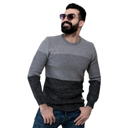 Men's clothing 24WM-25-4-112-3-بلوفر صوف روند Pullover Woll knitwear, بلوفر  Pukkastyle ملابس رجالي