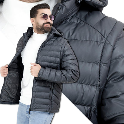 25WM-3-3-2009-جاكيت وتر بروف مستورد مبطن قطيفه اكمام قابله للفك