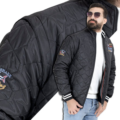 25WM-64-3-2514-جاكيت وتر بروف اكمام قابله للفك