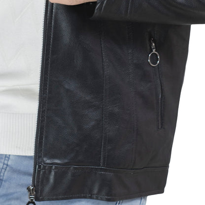 25WM-7-3-5278-جاكت جلد طبيعي مبطن قطيفه خام مستورد