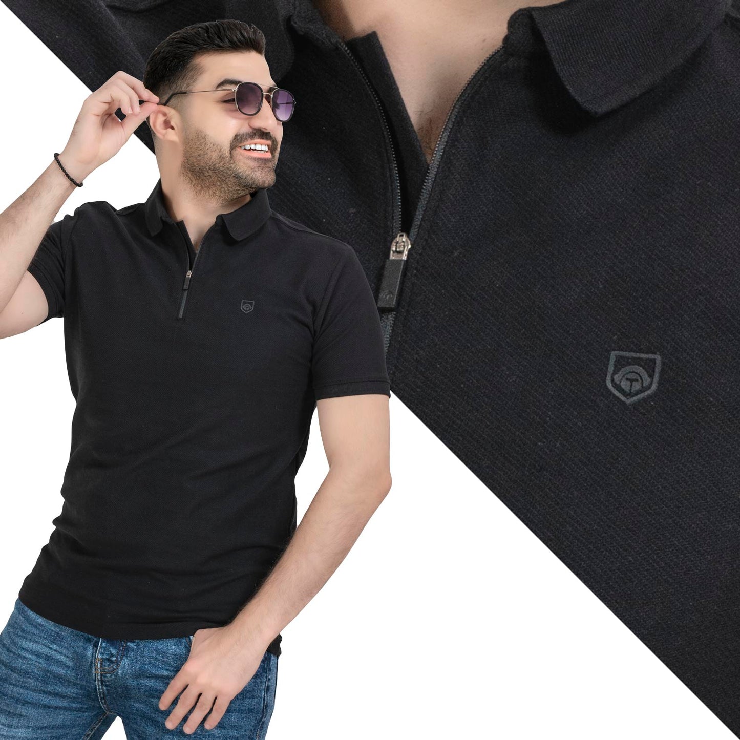 تيشرت بولو -  ["Basic-Shirt","last","Polo-T-Shirt","\u0628\u064a\u0632\u0643","\u062a\u064a\u0634\u0631\u062a \u0628\u0648\u0644\u0648"] - 24SM-39-5-2441-20-تيشرت بولو - خام قطن  - Pukkastyle تسوق ملابس رجالي اونلاين - Online shopping Men's Clothes