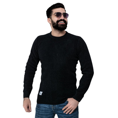 Men's clothing 24WM-45-4-231-1-بلوفر قطيفة روند Pullover Woll knitwear, بلوفر  Pukkastyle ملابس رجالي