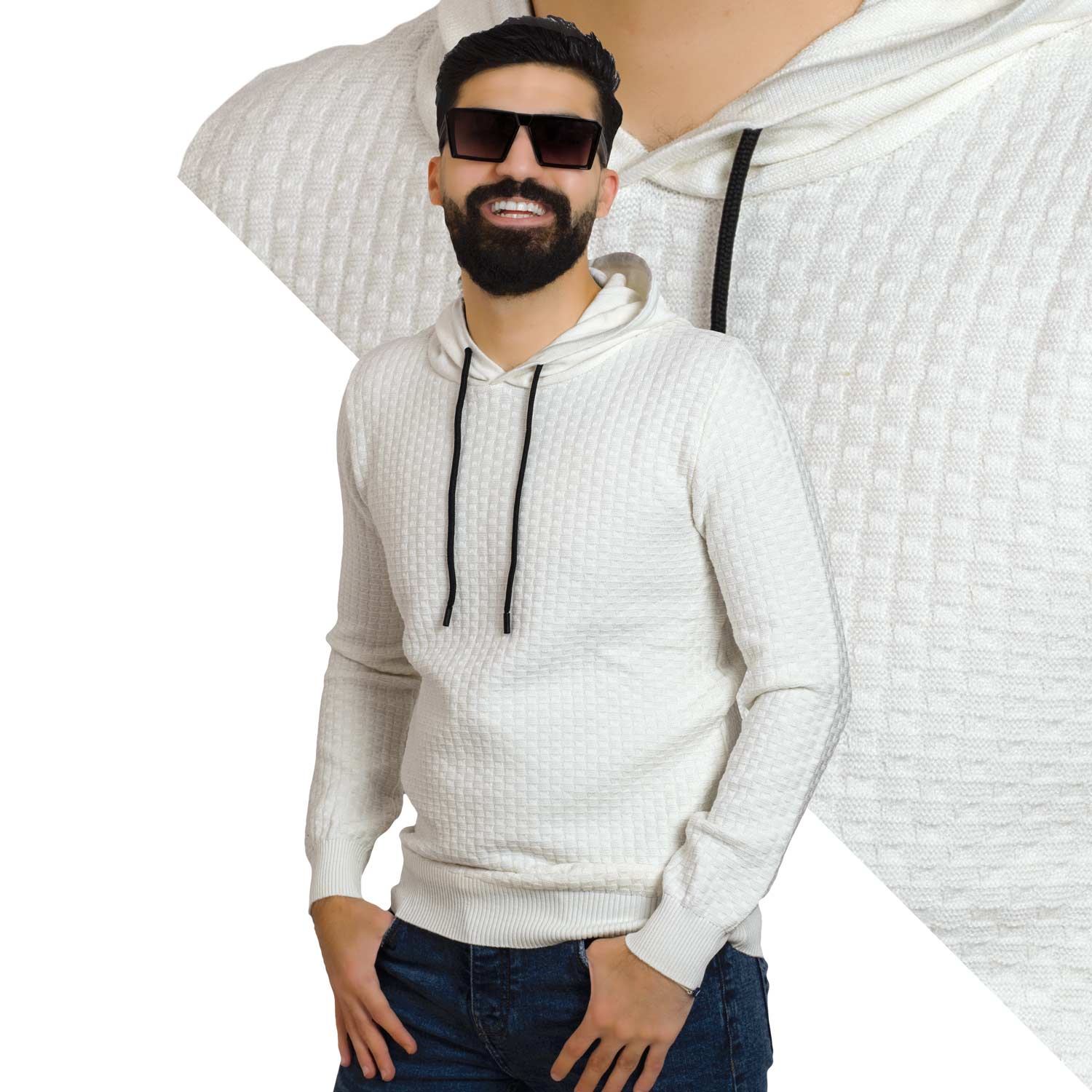 بلوفر -  ["Pullover","Pullover Woll knitwear","\u0628\u0644\u0648\u0641\u0631"] - 22WM-26-4-627-بلوفر تريكو صوف كابشوه  - Pukkastyle تسوق ملابس رجالي اونلاين - Online shopping Men's Clothes