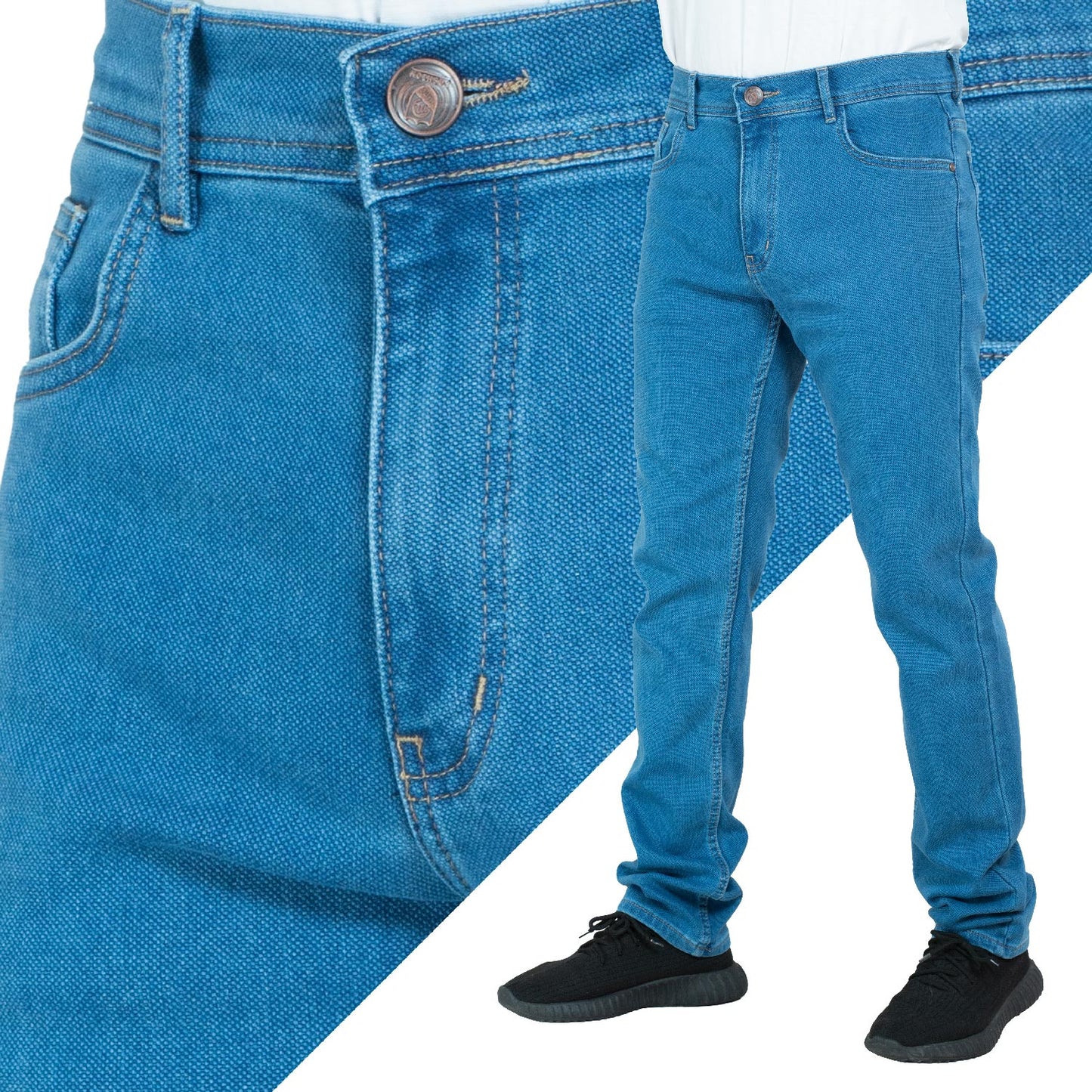 بنطلون -  [] - 26GM-44-1-2860-بنطلون جينز  - Pukkastyle تسوق ملابس رجالي اونلاين - Online shopping Men's Clothes