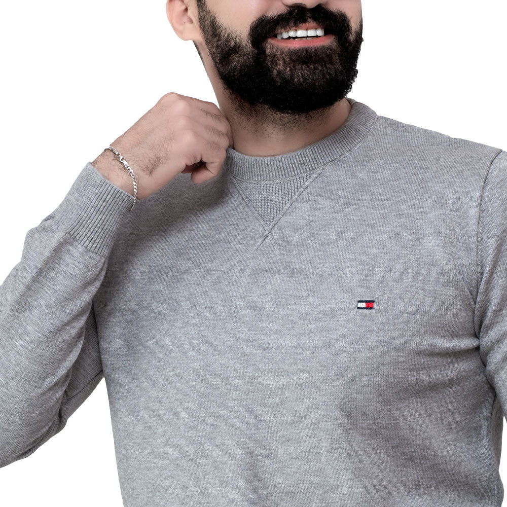 Men's clothing 24WM-25-4-179-3-بلوفر صوف روند Pullover Woll knitwear, بلوفر  Pukkastyle ملابس رجالي