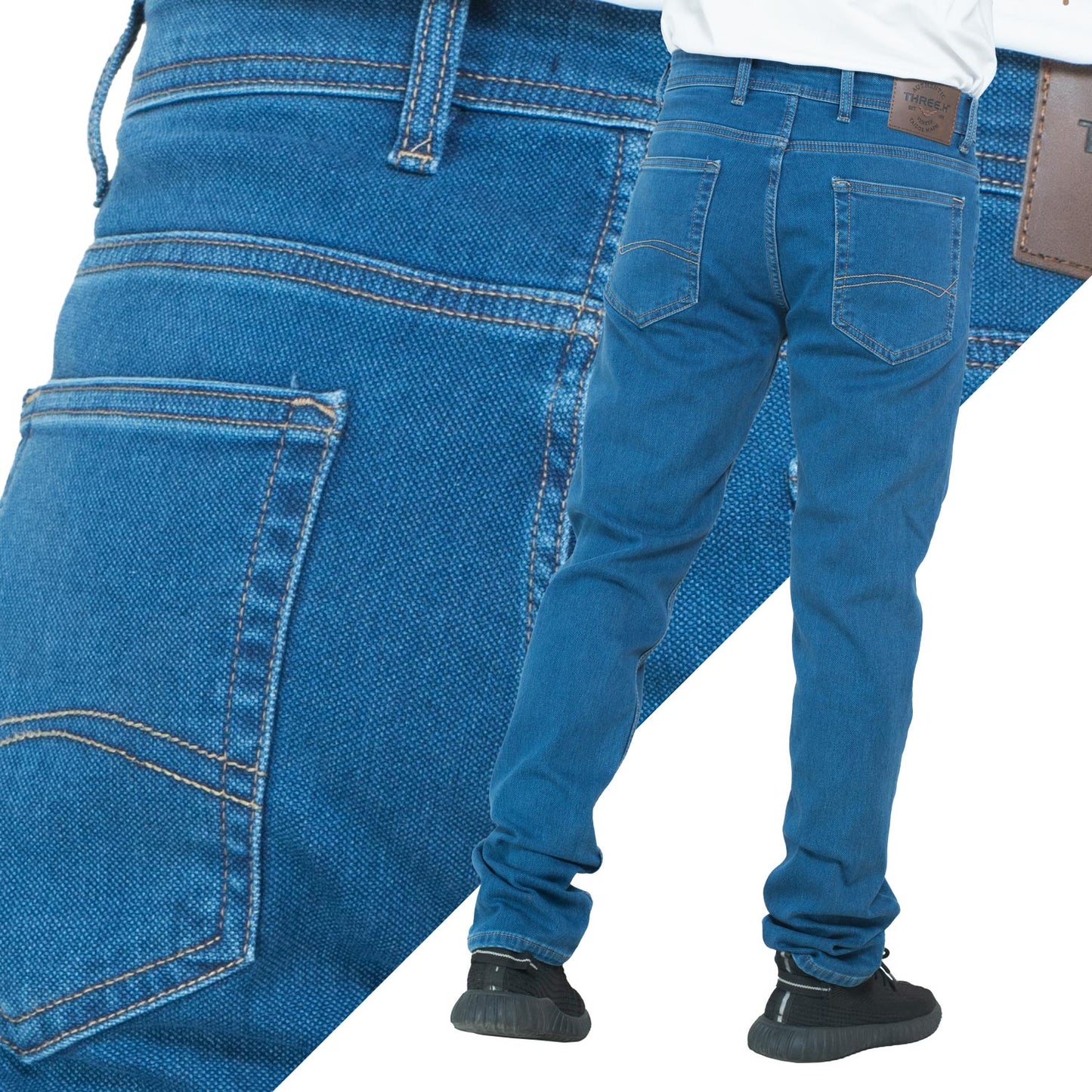 بنطلون -  [] - 26GM-44-1-2868-بنطلون جينز  - Pukkastyle تسوق ملابس رجالي اونلاين - Online shopping Men's Clothes