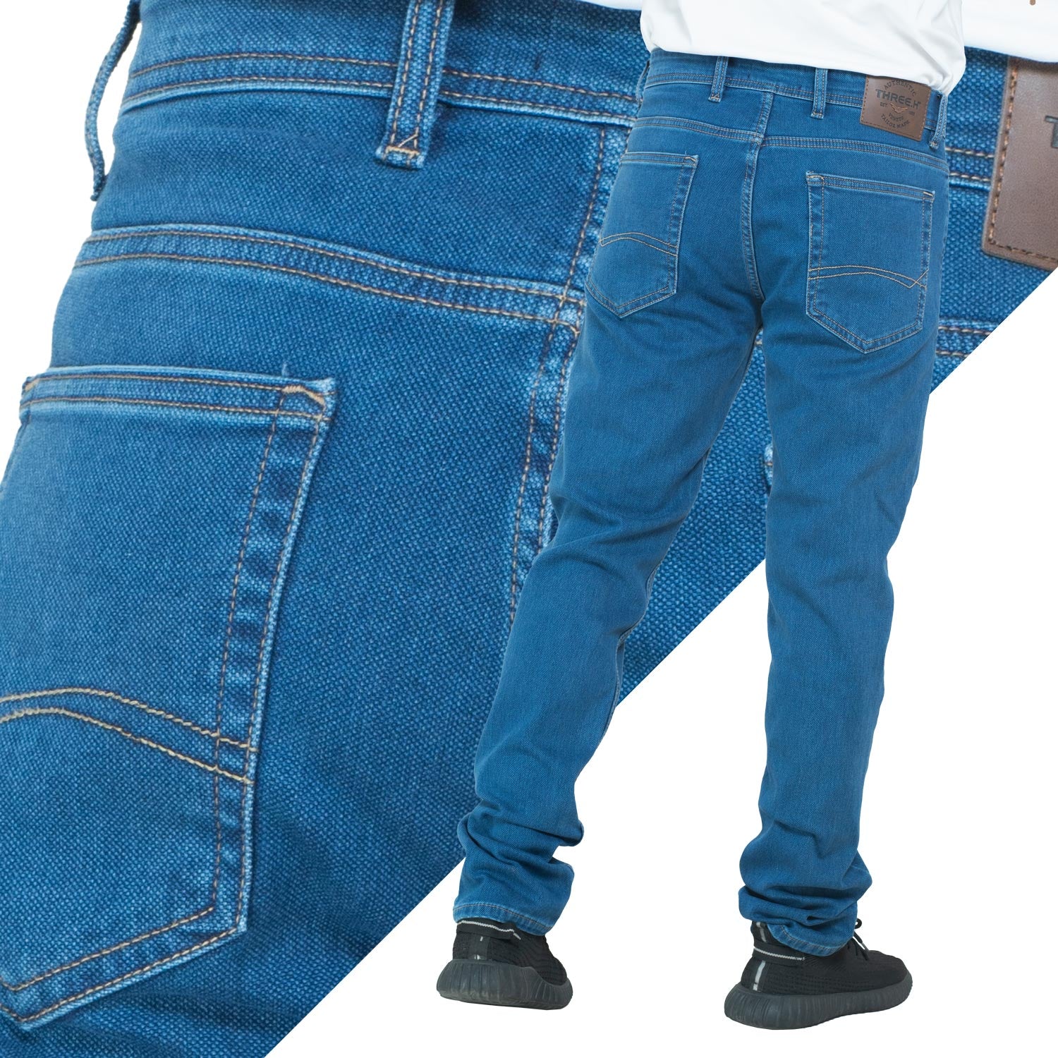 بنطلون -  [] - 26GM-44-1-2868-بنطلون جينز  - Pukkastyle تسوق ملابس رجالي اونلاين - Online shopping Men's Clothes