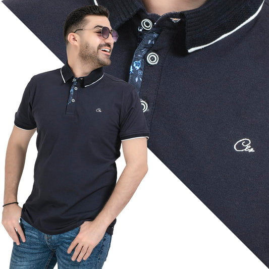 تيشرت بولو -  ["Basic-Shirt","last","Polo-T-Shirt","\u0628\u064a\u0632\u0643","\u062a\u064a\u0634\u0631\u062a \u0628\u0648\u0644\u0648"] - تيشرت بولو قطن  - Pukkastyle تسوق ملابس رجالي اونلاين - Online shopping Men's Clothes