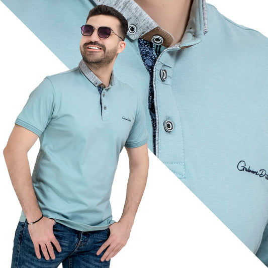تيشرت بولو -  ["Basic-Shirt","last","Polo-T-Shirt","\u0628\u064a\u0632\u0643","\u062a\u064a\u0634\u0631\u062a \u0628\u0648\u0644\u0648"] - تيشرت بولو قطن  - Pukkastyle تسوق ملابس رجالي اونلاين - Online shopping Men's Clothes