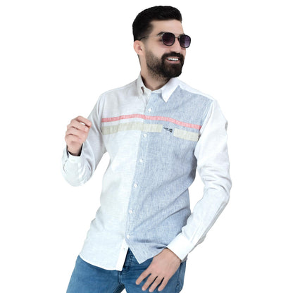 26GM-44-7-213-قميص كم كتان