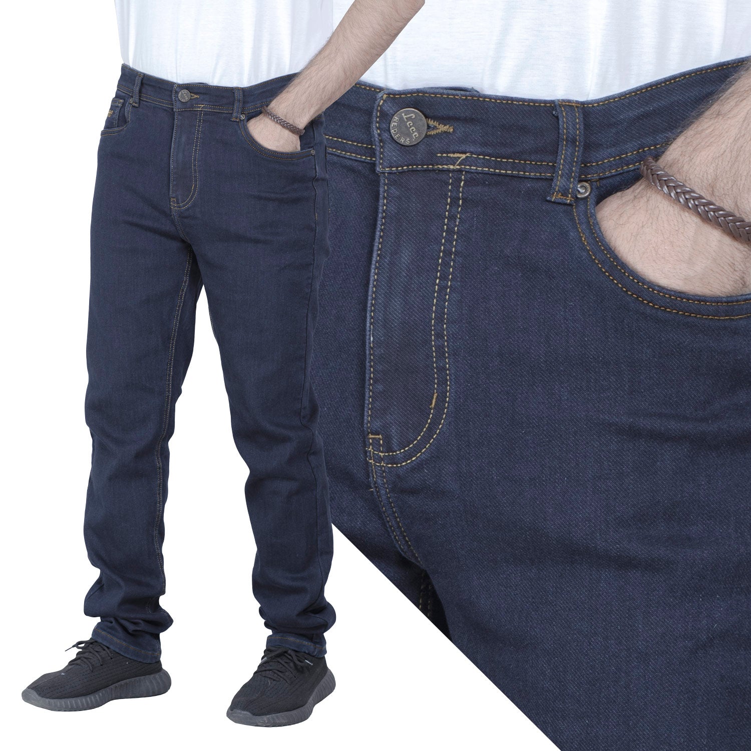 بنطلون -  ["Jeans-Pant","No size chart 29-01-2026","\u0628\u0646\u0637\u0644\u0648\u0646","\u0628\u0646\u0637\u0644\u0648\u0646 \u062c\u064a\u0646\u0632"] - 25GM-64-1-3181- بنطلون جينز ريجولار خام مستورد  - Pukkastyle تسوق ملابس رجالي اونلاين - Online shopping Men's Clothes