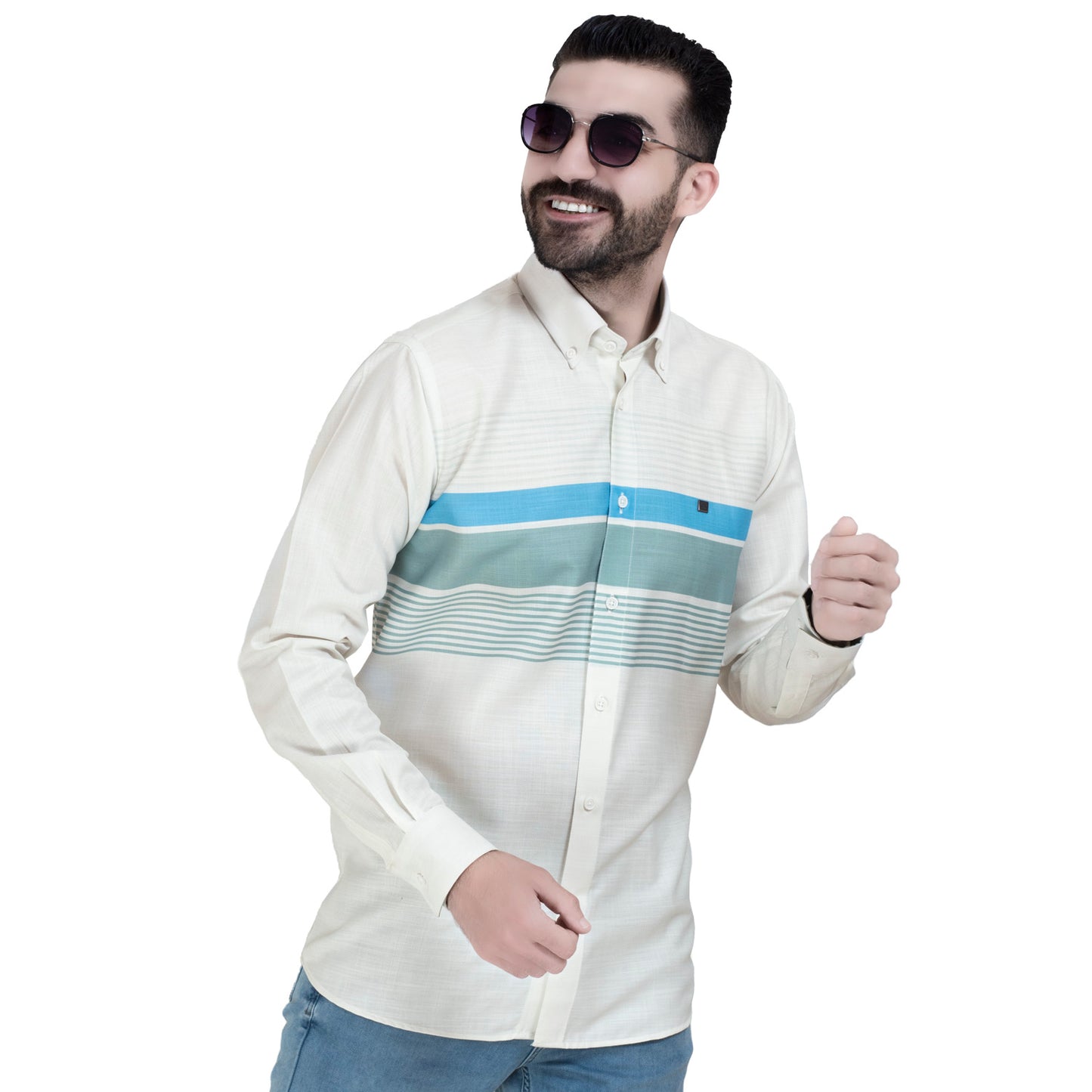 قميص كم طويل -  ["Check Shirt","Gabardine","Long-Sleeve-Shirt","\u062c\u0628\u0631\u062f\u064a\u0646","\u0642\u0645\u064a\u0635 \u0643\u0645 \u0637\u0648\u064a\u0644","\u0643\u0627\u0631\u0648\u0647\u0627\u062a"] - 26GM-44-7-734-قميص كم قطن  - Pukkastyle تسوق ملابس رجالي اونلاين - Online shopping Men's Clothes