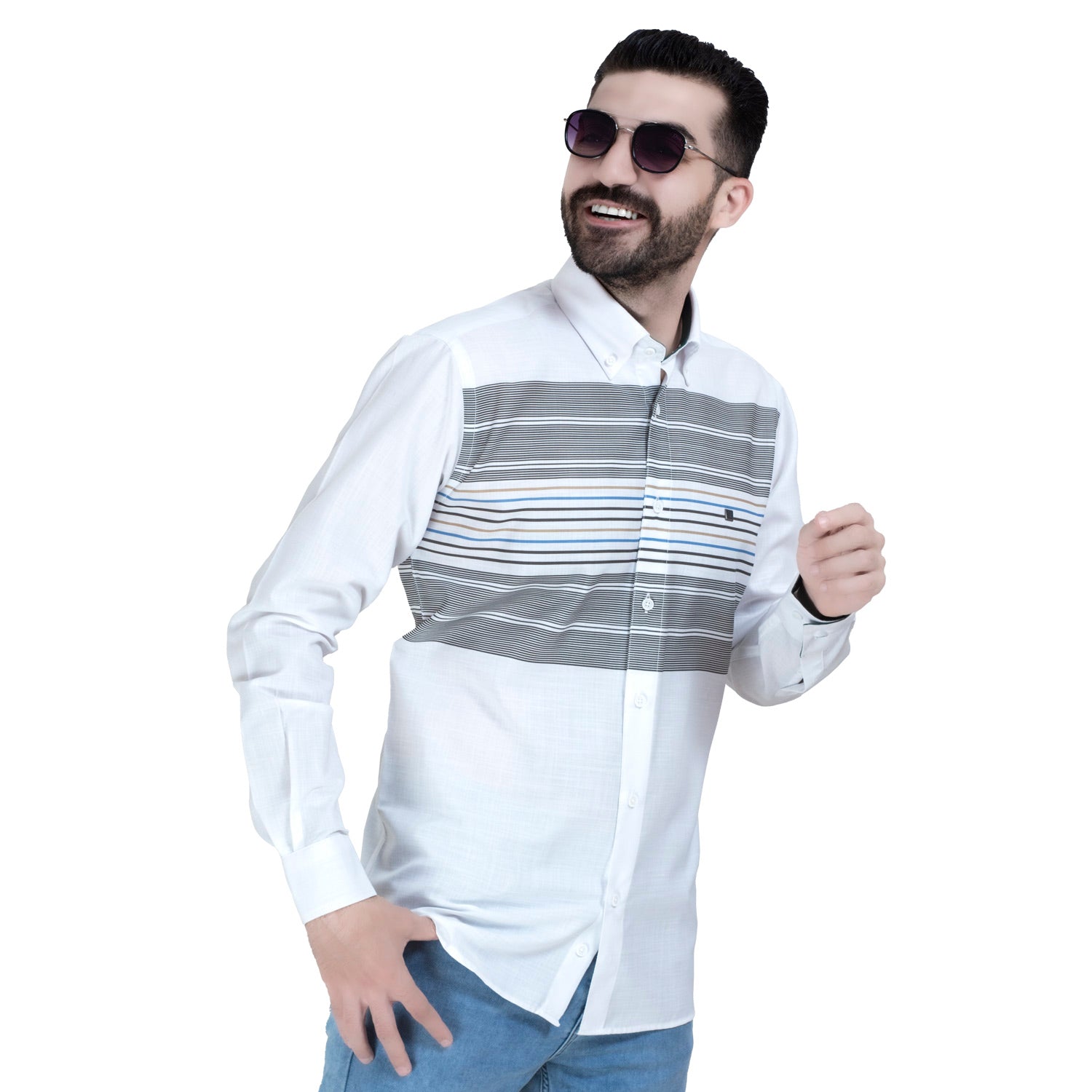 قميص كم طويل -  ["Check Shirt","Gabardine","Long-Sleeve-Shirt","\u062c\u0628\u0631\u062f\u064a\u0646","\u0642\u0645\u064a\u0635 \u0643\u0645 \u0637\u0648\u064a\u0644","\u0643\u0627\u0631\u0648\u0647\u0627\u062a"] - 26GM-44-7-733-قميص كم قطن  - Pukkastyle تسوق ملابس رجالي اونلاين - Online shopping Men's Clothes