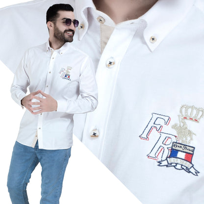 قميص كم طويل -  ["Check Shirt","Gabardine","Long-Sleeve-Shirt","\u062c\u0628\u0631\u062f\u064a\u0646","\u0642\u0645\u064a\u0635 \u0643\u0645 \u0637\u0648\u064a\u0644","\u0643\u0627\u0631\u0648\u0647\u0627\u062a"] - 26GM-44-7-710-قميص كم اكسفورد قطن  - Pukkastyle تسوق ملابس رجالي اونلاين - Online shopping Men's Clothes