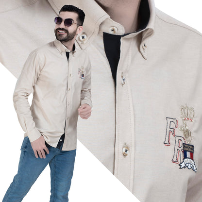قميص كم طويل -  ["Check Shirt","Gabardine","Long-Sleeve-Shirt","\u062c\u0628\u0631\u062f\u064a\u0646","\u0642\u0645\u064a\u0635 \u0643\u0645 \u0637\u0648\u064a\u0644","\u0643\u0627\u0631\u0648\u0647\u0627\u062a"] - 26GM-44-7-710-قميص كم اكسفورد قطن  - Pukkastyle تسوق ملابس رجالي اونلاين - Online shopping Men's Clothes