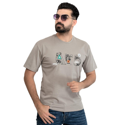 تيشرت روند -  ["Cotton T-shirt","last","Last chance","Tee","Tshirt","\u062a\u064a\u0634\u0631\u062a \u0631\u0648\u0646\u062f","\u062a\u064a\u0634\u0631\u062a \u0642\u0637\u0646"] - 24SM-19-9-744-تيشيرت أوفر سايز – قطن مستورد – أبيض  - Pukkastyle تسوق ملابس رجالي اونلاين - Online shopping Men's Clothes