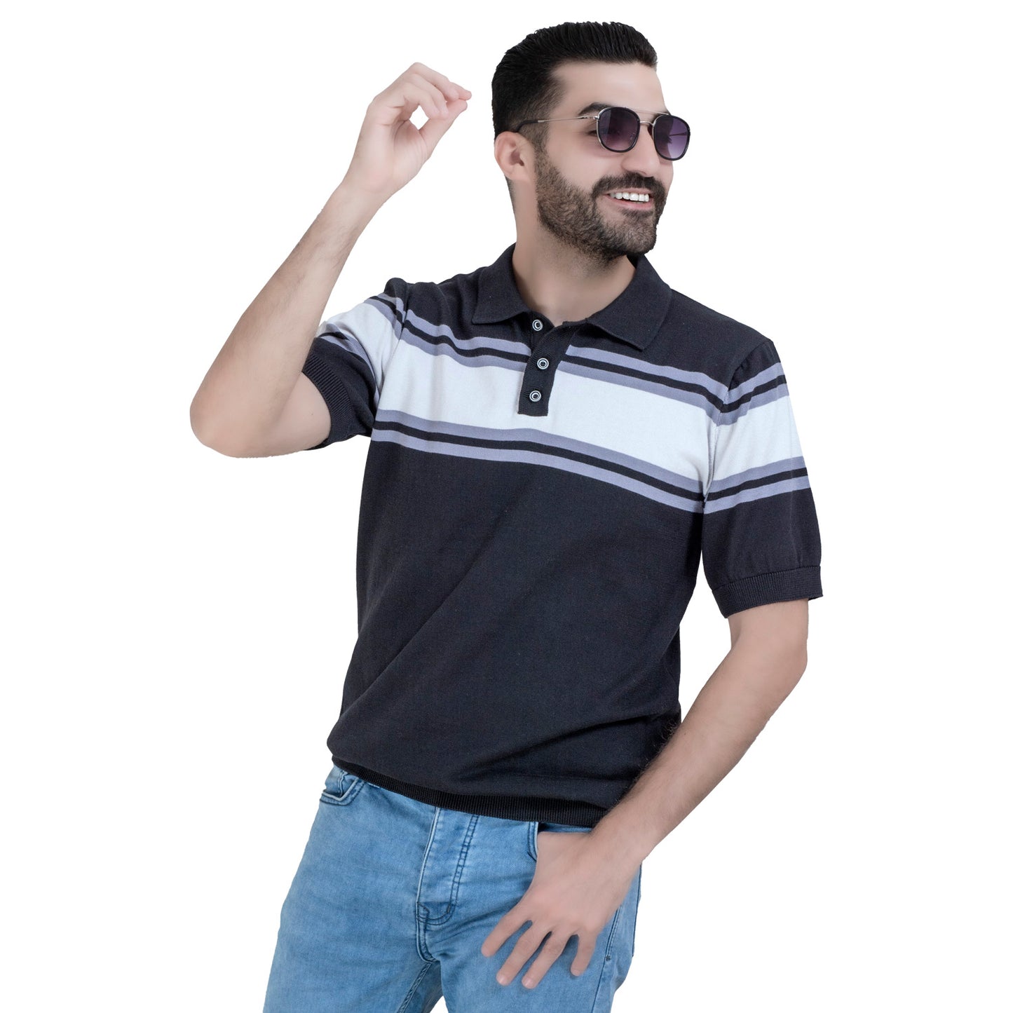تيشرت بولو -  ["Basic-Shirt","last","Polo-T-Shirt","\u0628\u064a\u0632\u0643","\u062a\u064a\u0634\u0631\u062a \u0628\u0648\u0644\u0648"] - 26SM-53-5-1667-تيشرت بولو تريكو قطن  - Pukkastyle تسوق ملابس رجالي اونلاين - Online shopping Men's Clothes
