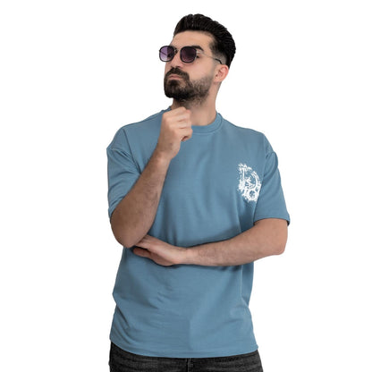 تيشرت روند -  ["Cotton T-shirt","last","Last chance","Tee","Tshirt","\u062a\u064a\u0634\u0631\u062a \u0631\u0648\u0646\u062f","\u062a\u064a\u0634\u0631\u062a \u0642\u0637\u0646"] - 24SM-37-9-269-تيشيرت أوفر سايز – قطن مستورد – أسود  - Pukkastyle تسوق ملابس رجالي اونلاين - Online shopping Men's Clothes