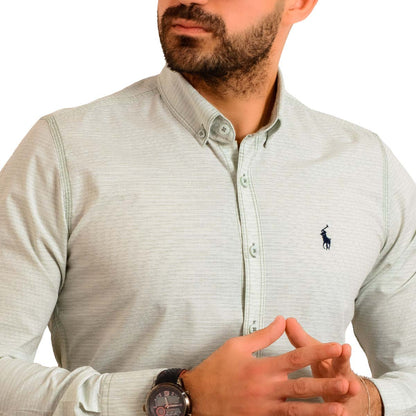 Men's clothing 23GM-19-7-SH07-34-قميص ساده قطن باكمام طويله last, Long-Sleeve-Shirt, Plain Shirt, ساده, قميص ساده, قميص كم طويل  Pukkastyle ملابس رجالي